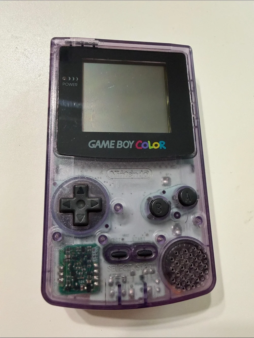Nintendo Game Boy Color - Transparent Purple